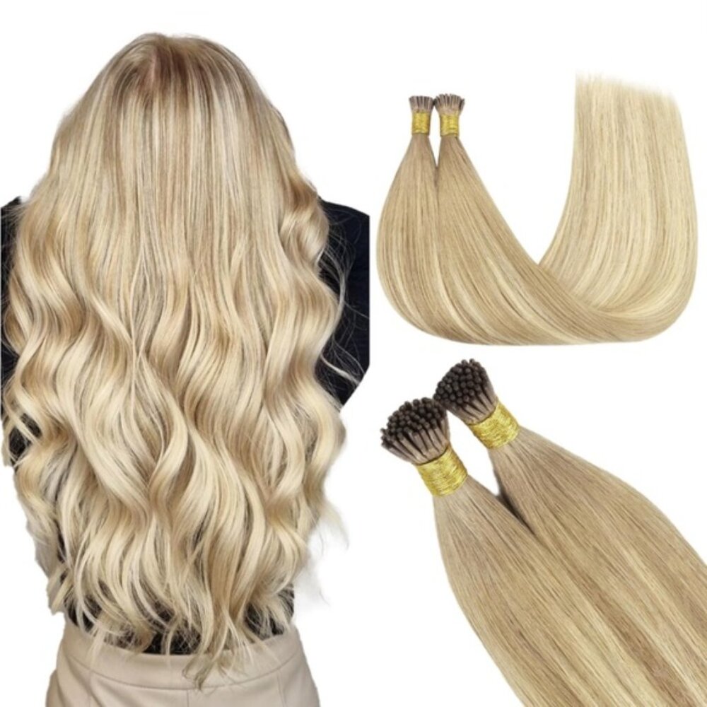 NIB blonde balayage k tip cold fusion extensions 100g